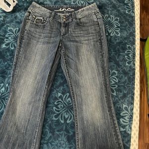 Size 7 boot leg denim jeans
